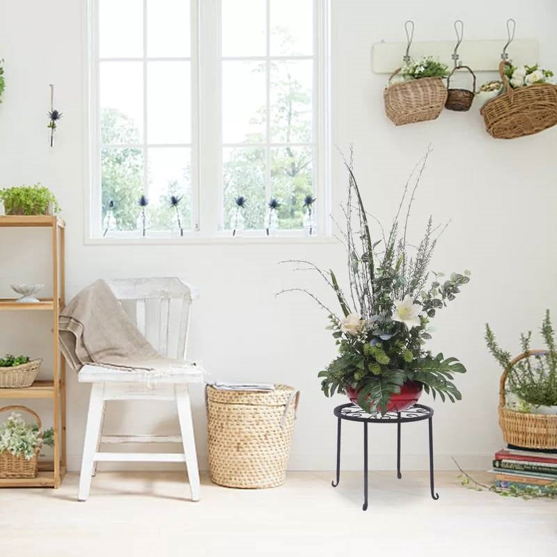 Stacked & Sassy Quartet Plant Stand- Earth Tone Collection