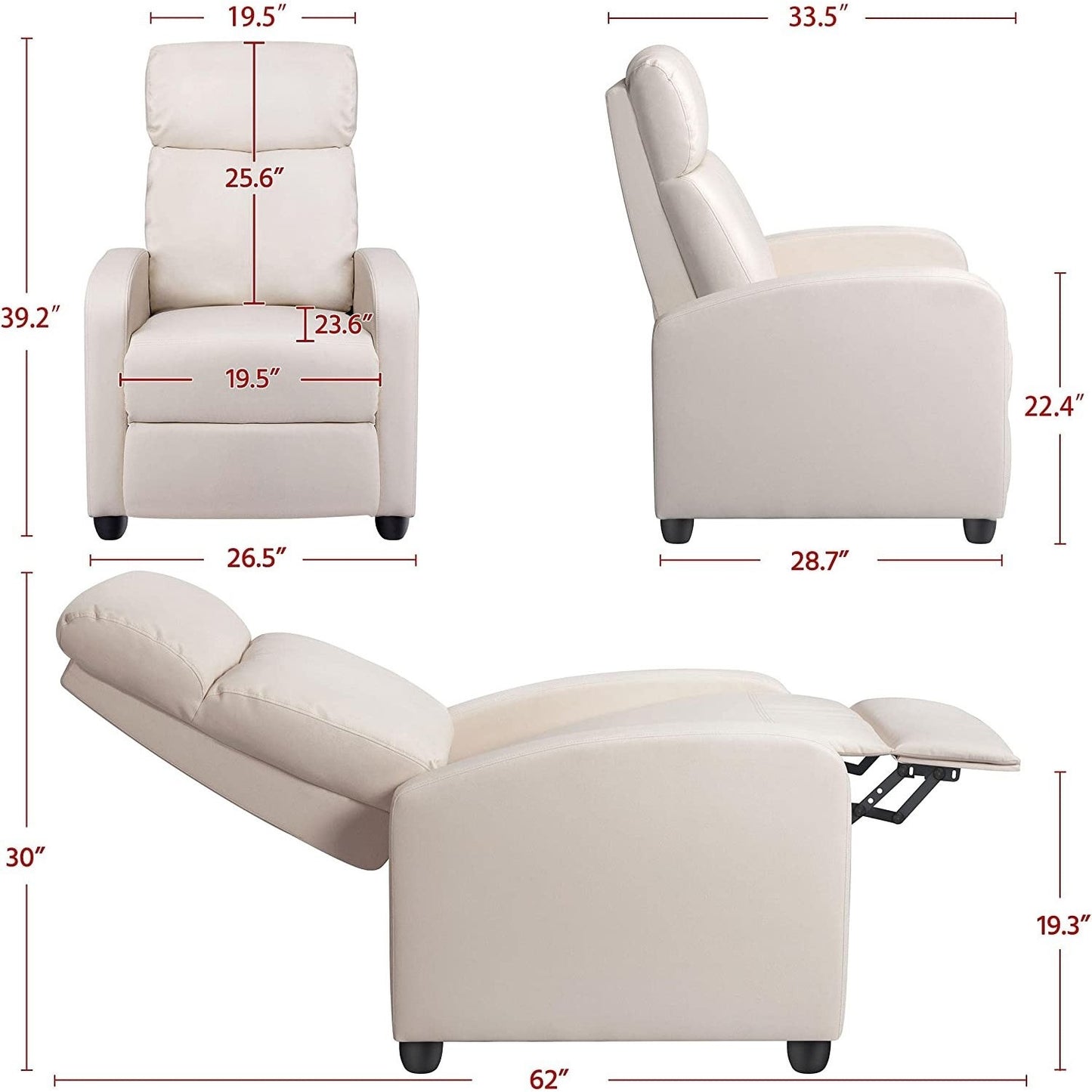 The Recline Divine Chair- Earth Tone Collection