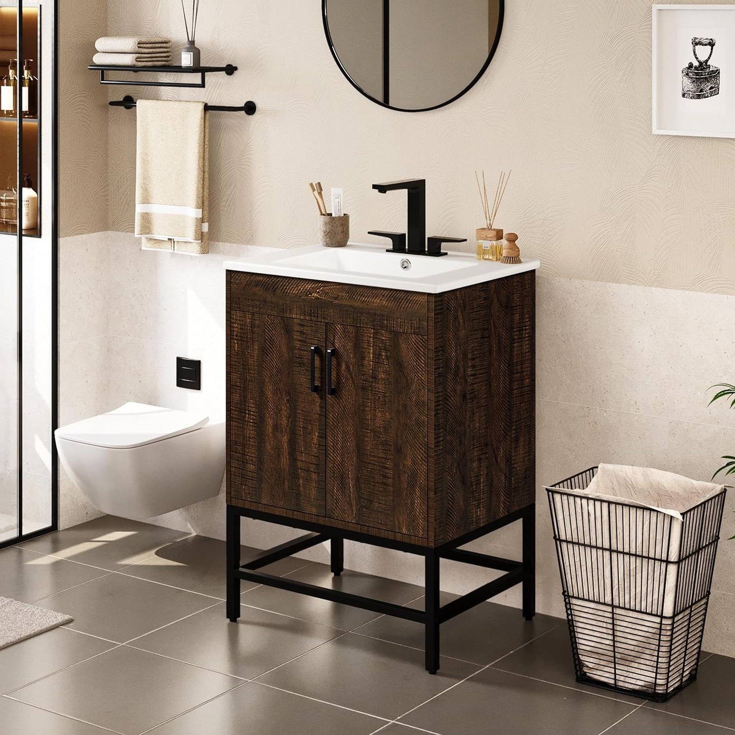 The Mocha Luxe Vanity- Spa Collection