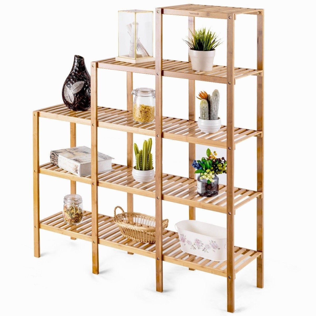 The Zen Stacker Plant Stand- Earth Tone Collection