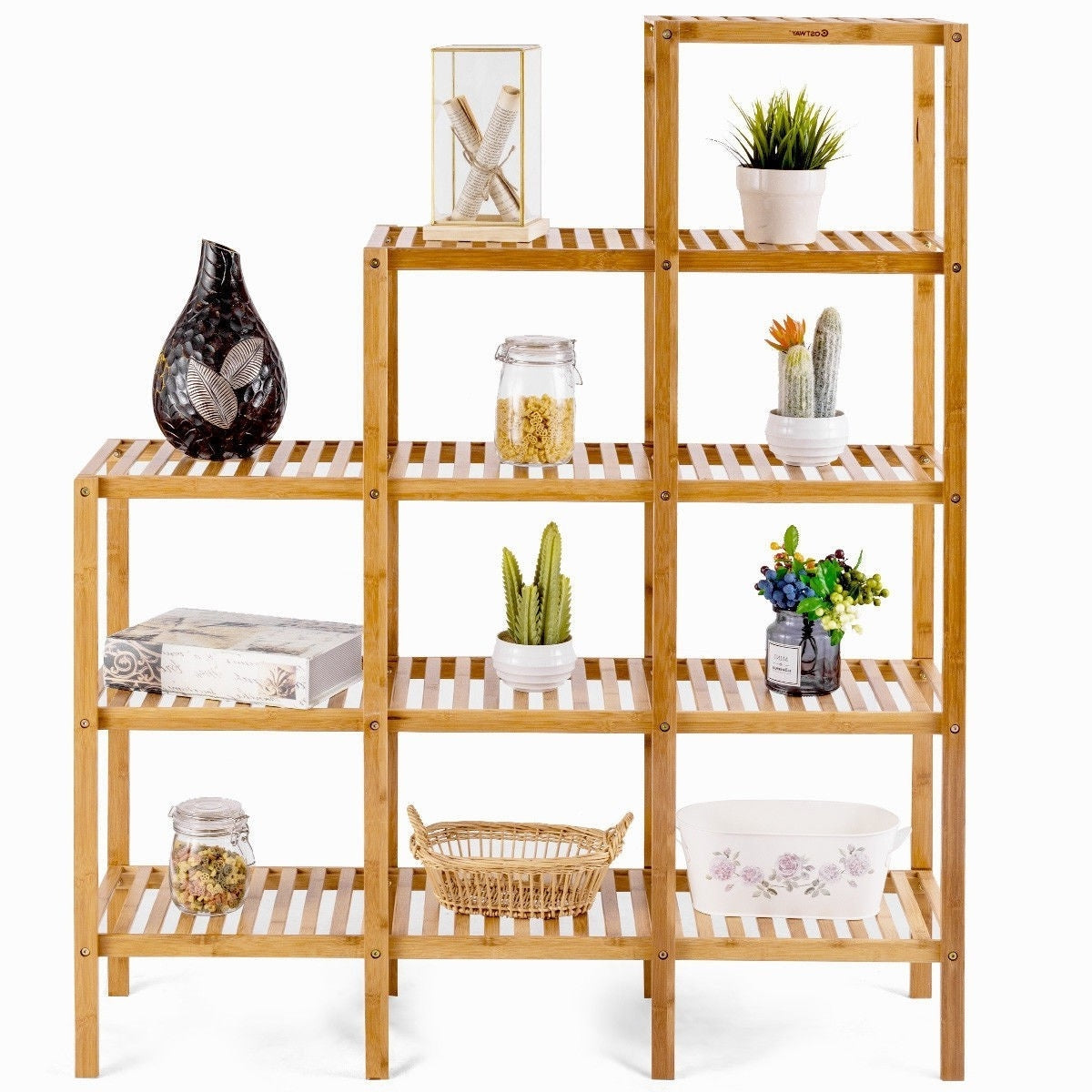 The Zen Stacker Plant Stand- Earth Tone Collection