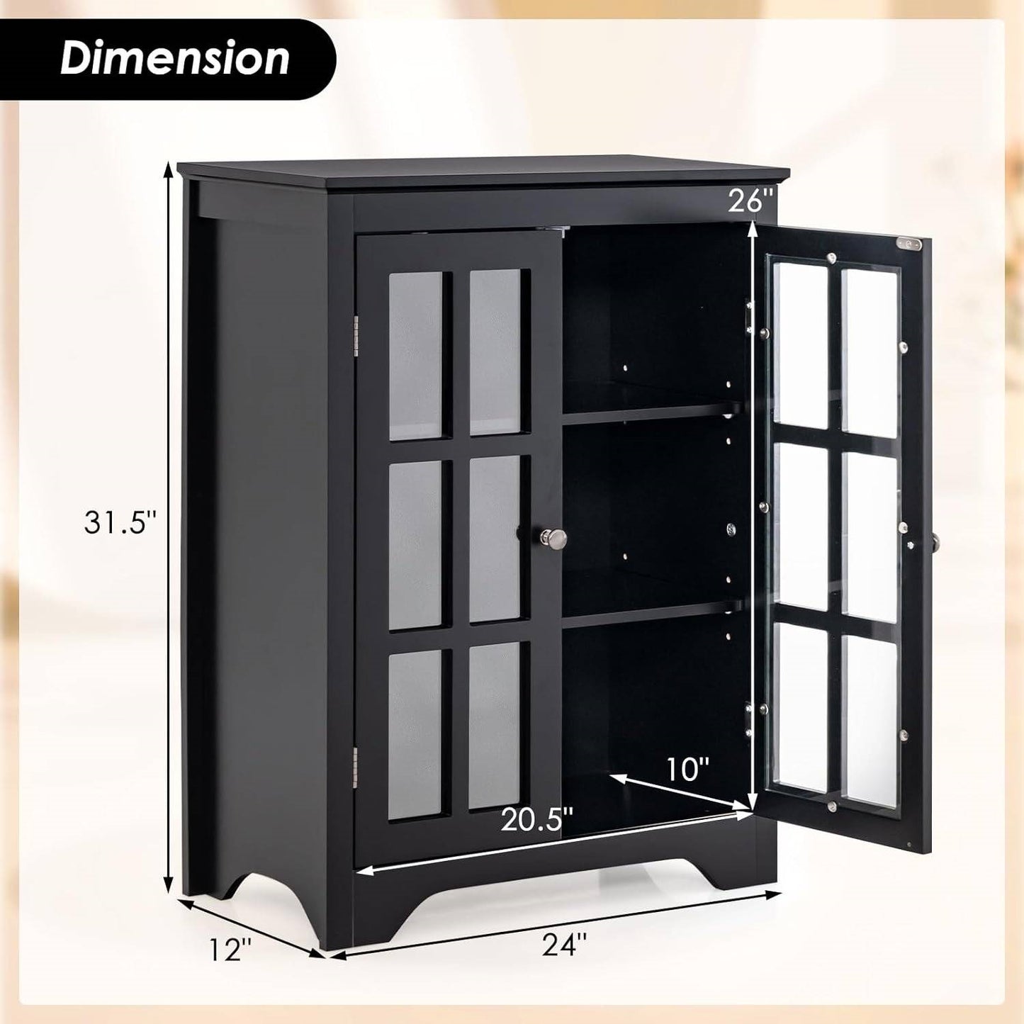 The Clear View Linen Tower- Spa Collection