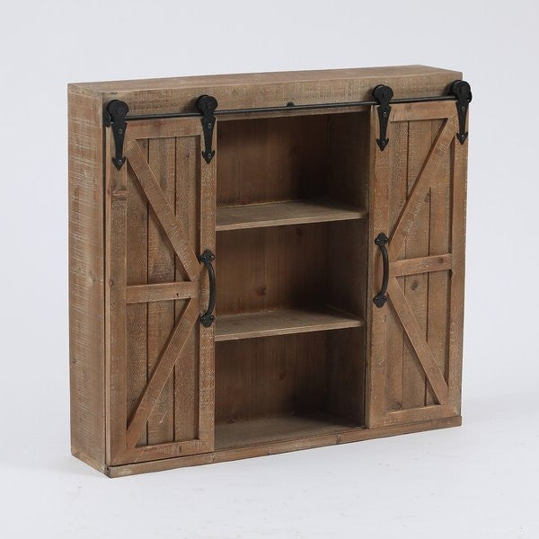 Farmhouse Sliding Storage- Spa Collection