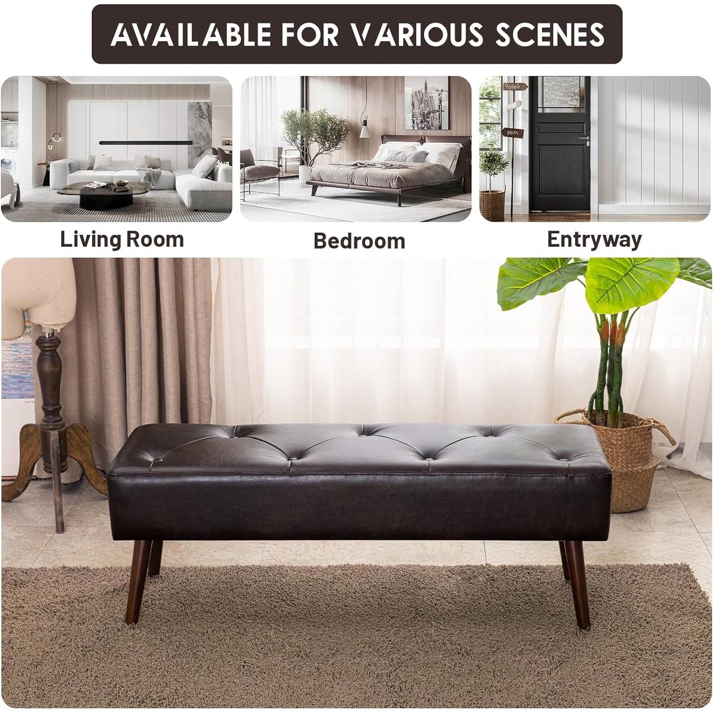The Vintage Luxe Bench- Spa Collection
