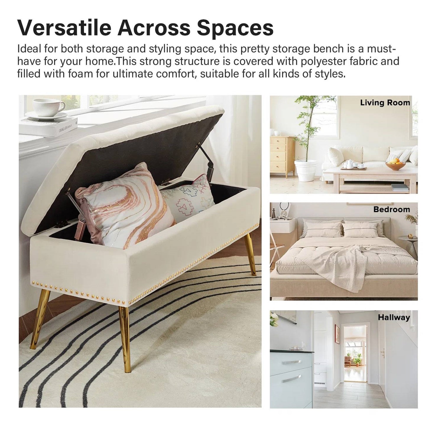 The Vogue Vault Bench- Spa Collection