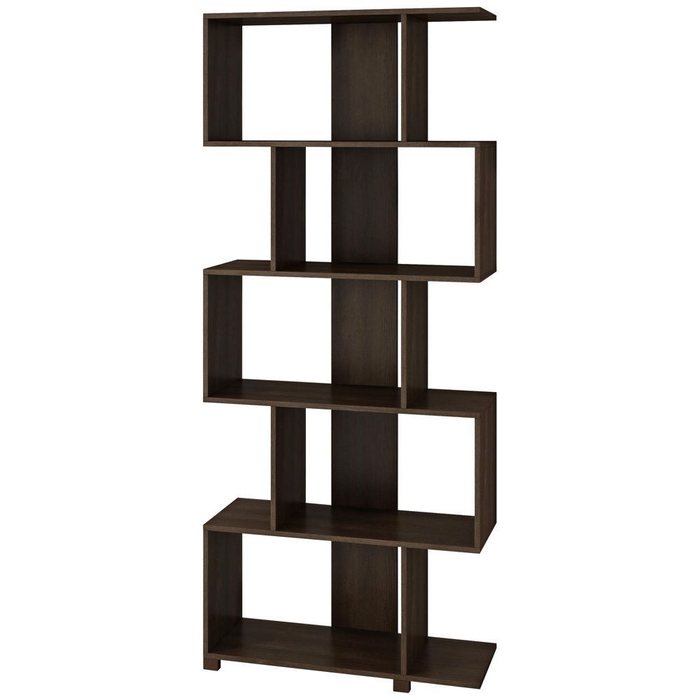 The Zesty Zeta Bookcase- Earth Tone Collection