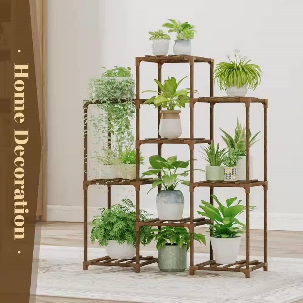 The Sprout Shelfie Plant Stand- Earth Tone Collection