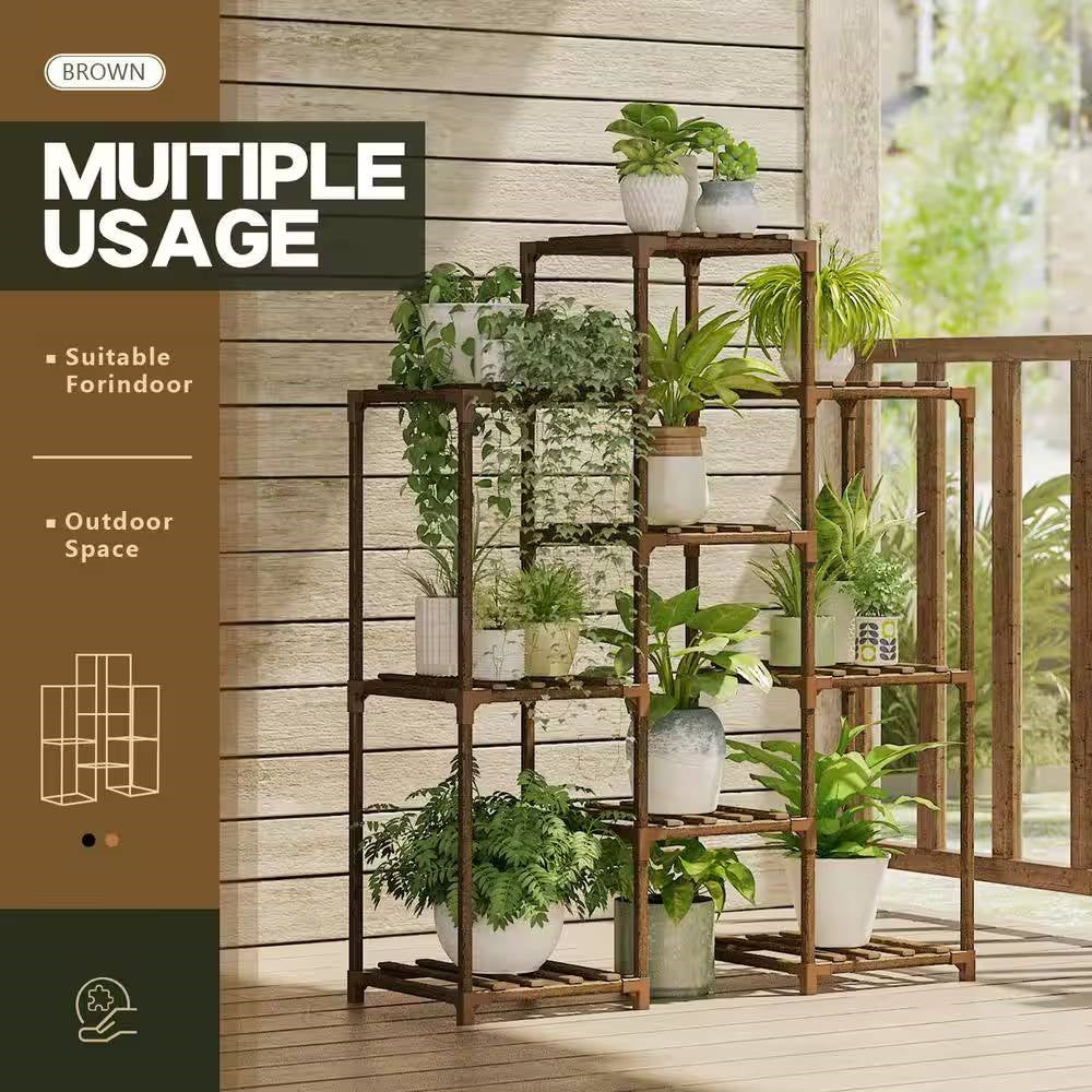 The Sprout Shelfie Plant Stand- Earth Tone Collection