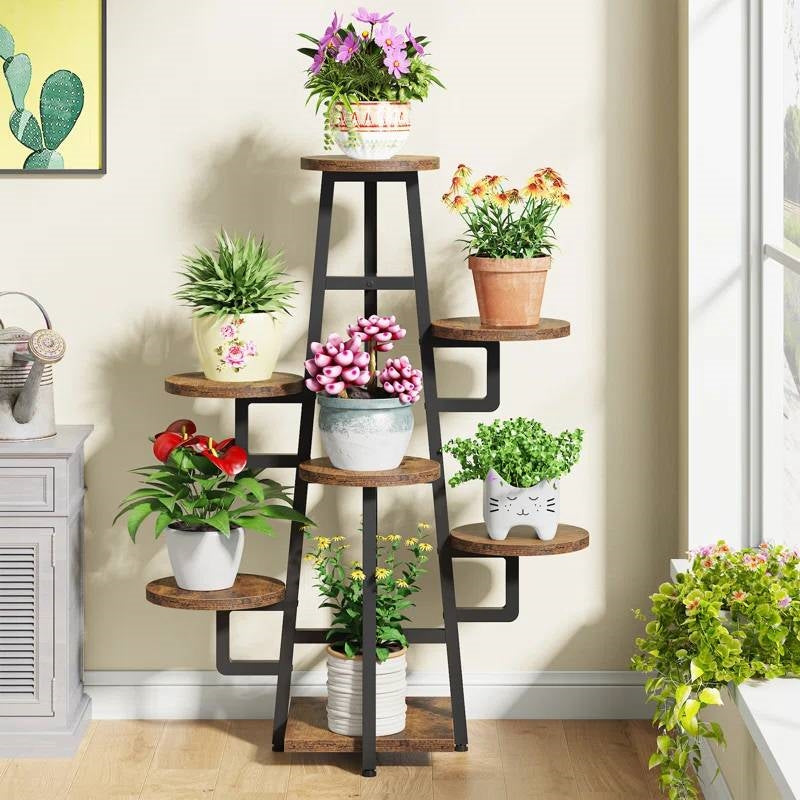 The Rise & Shine Plant Stand- Earth Tone Collection