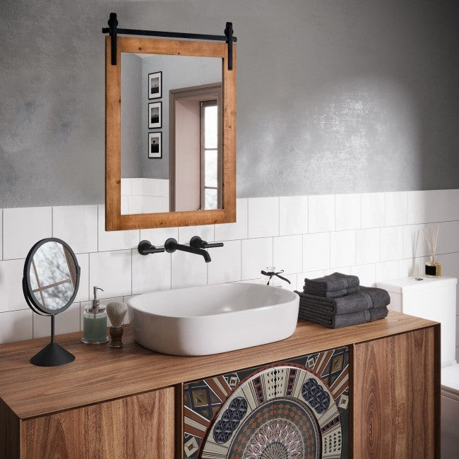 The Barndoor Mirror- Spa Collection