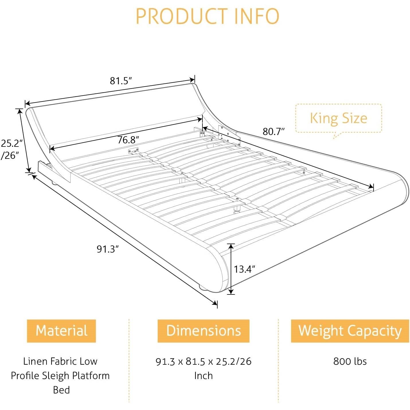 Slay All Day Bed- Glamorocean Collection