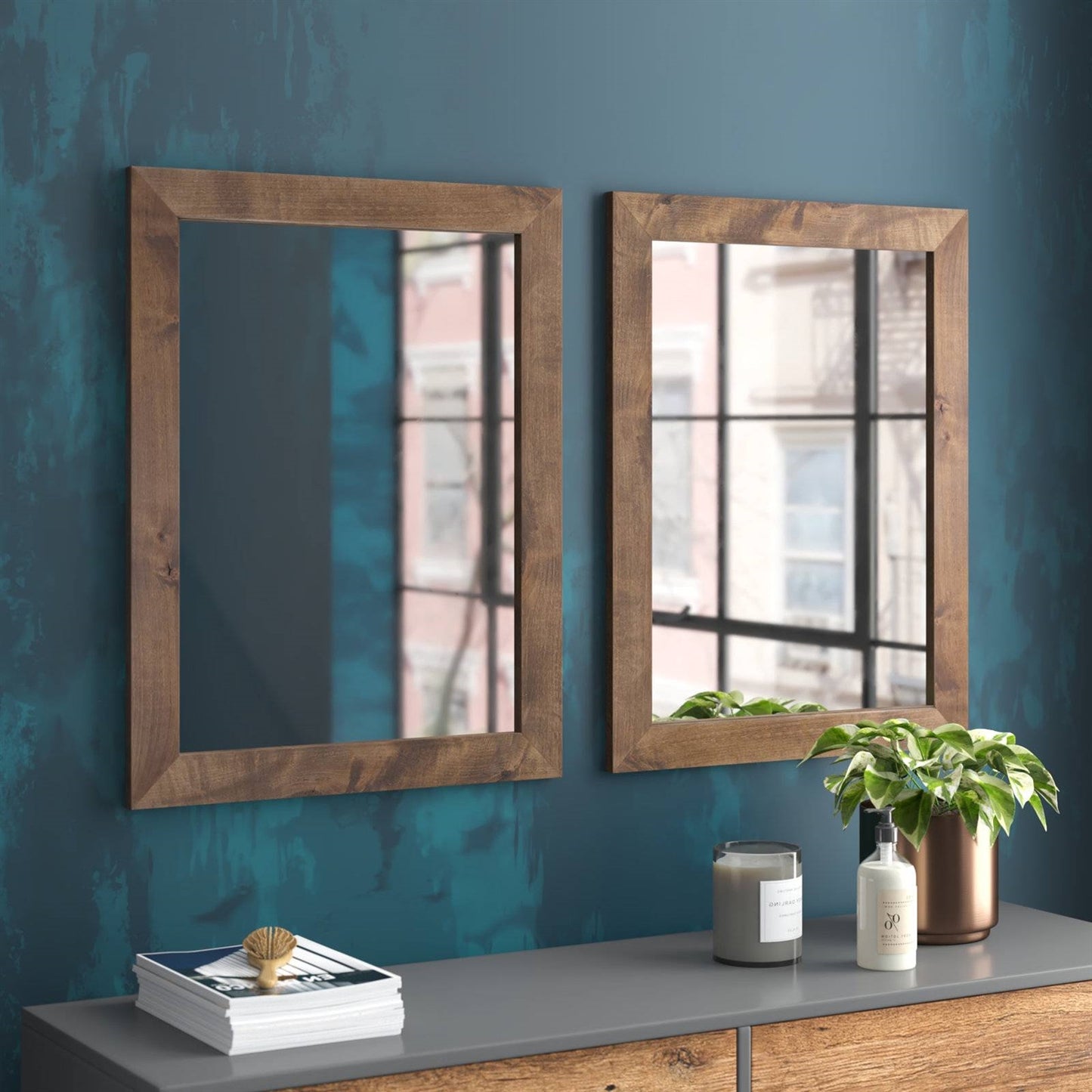 The Rustic Reflection Mirrors- Spa Collection
