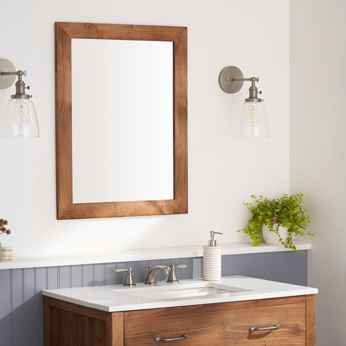 The Rustic Reflection Mirrors- Spa Collection
