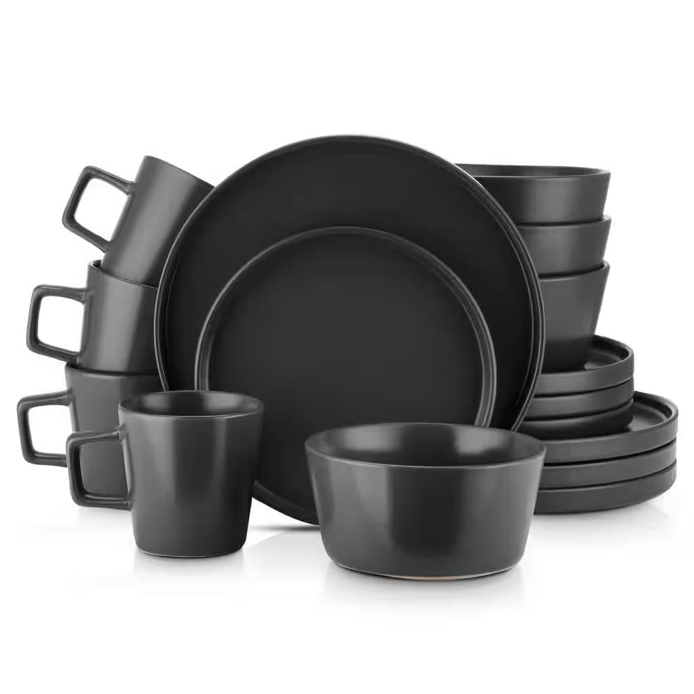 Midnight Mood Stoneware Set- Earth Tone Collection