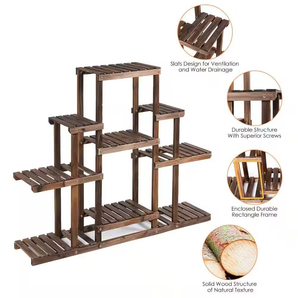 The Plant Penthouse Plant Stand- Earth Tone Collection