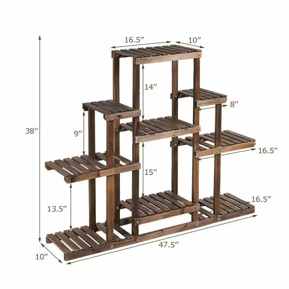 The Plant Penthouse Plant Stand- Earth Tone Collection