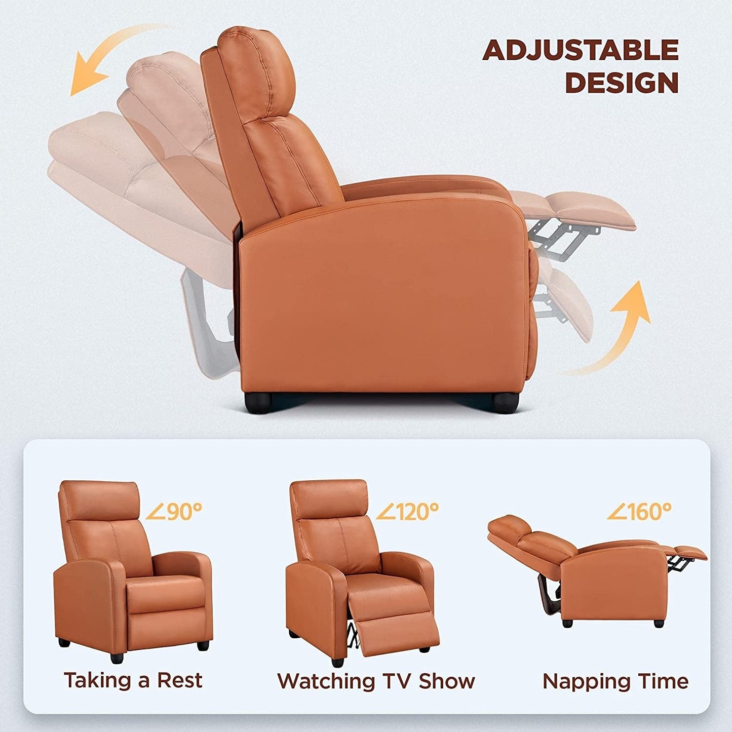 The Recline Divine Chair- Earth Tone Collection