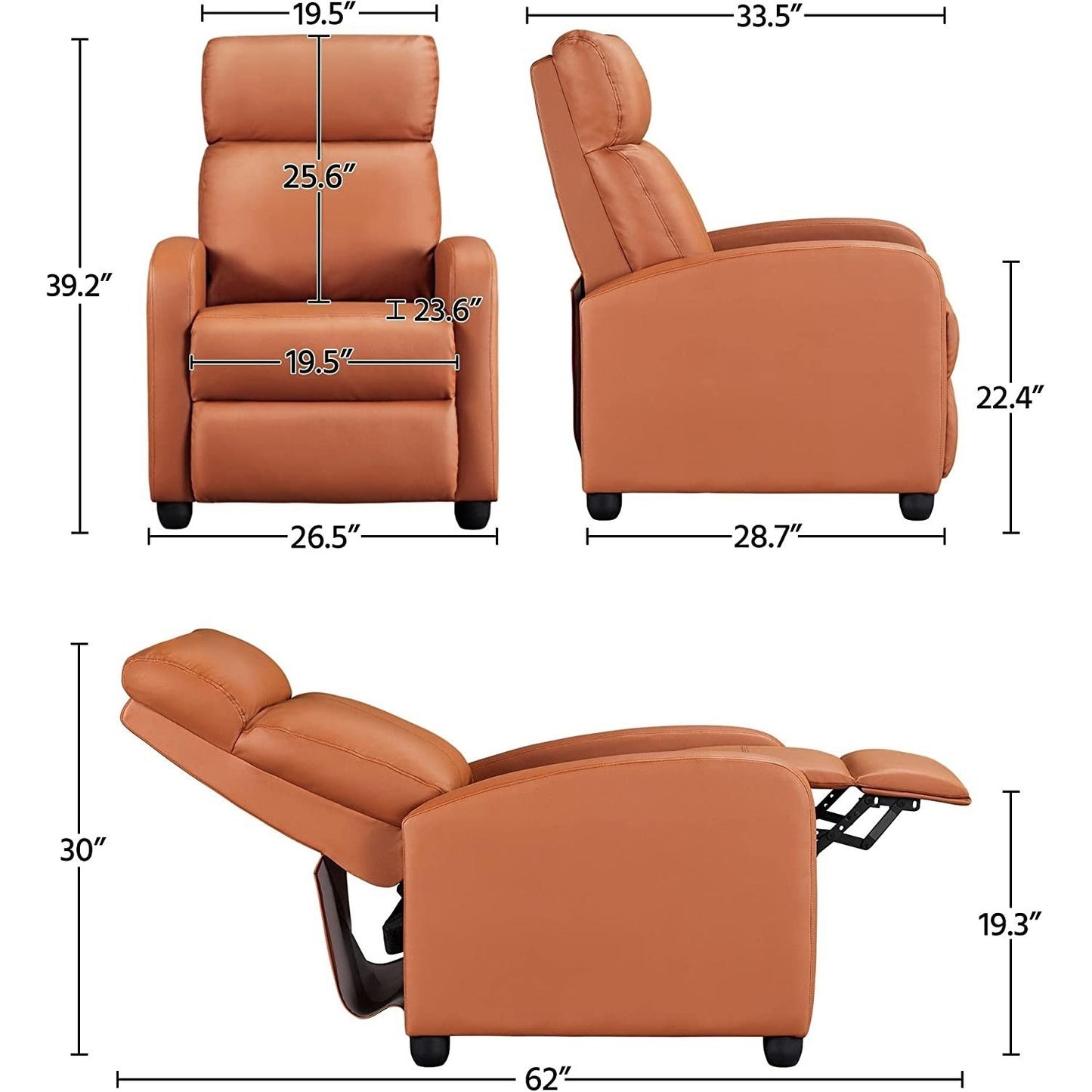 The Recline Divine Chair- Earth Tone Collection