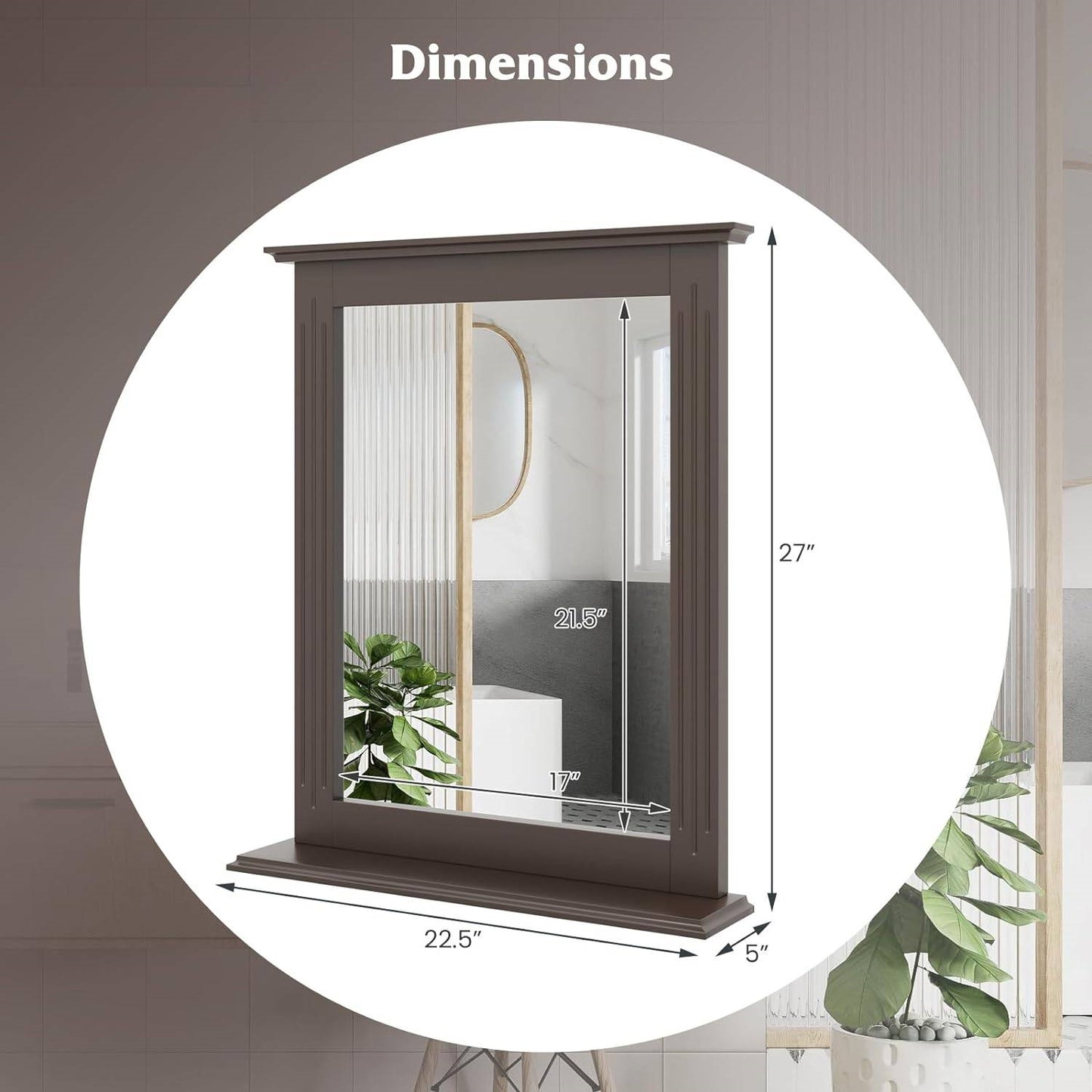 The Reflekt Mirror- Spa Collection
