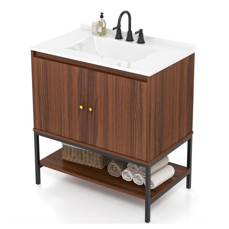 Walnut Wonder Vanity- Spa Collection