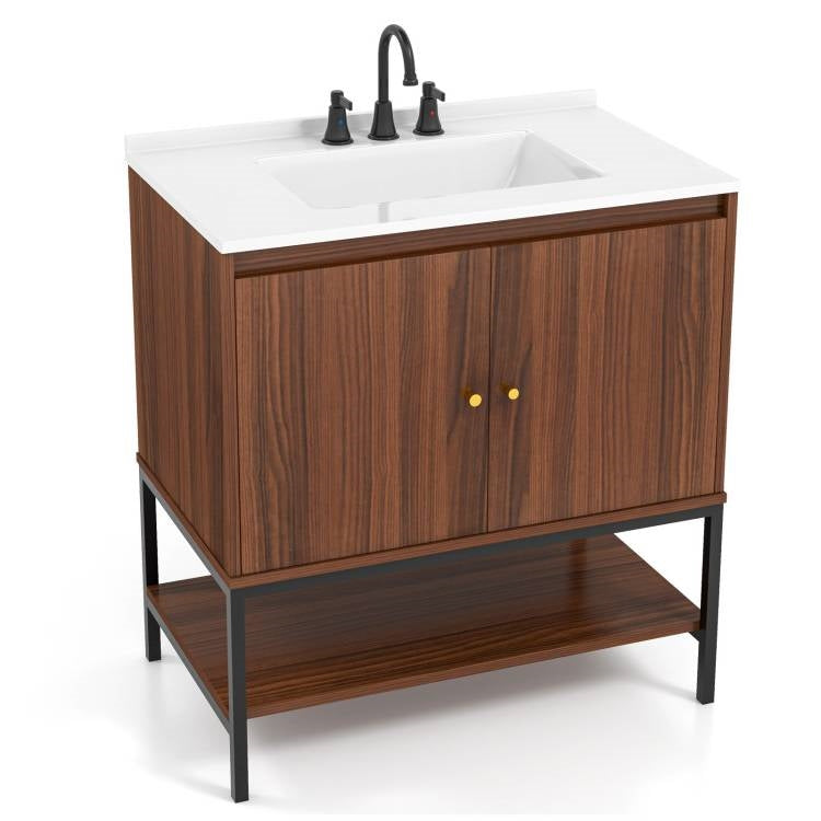 Walnut Wonder Vanity- Spa Collection