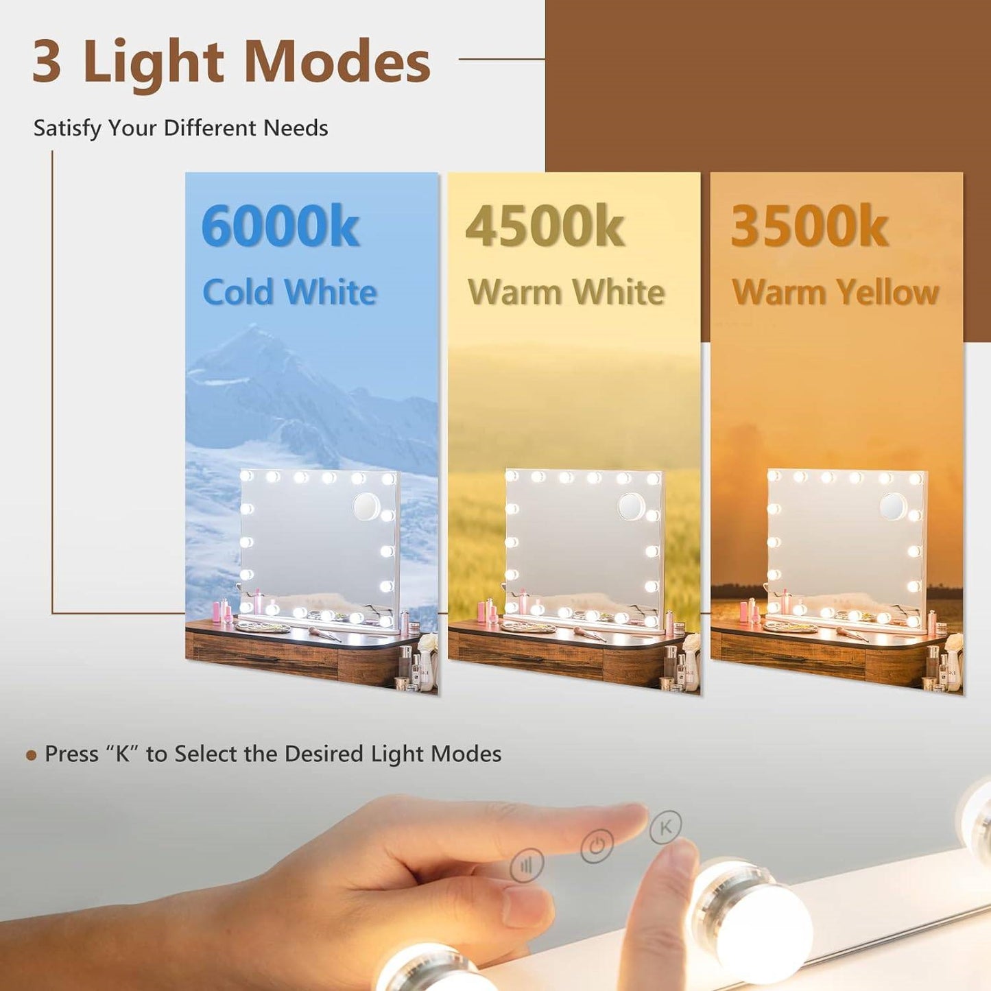 The Glow Boss Mirror- Spa Collection