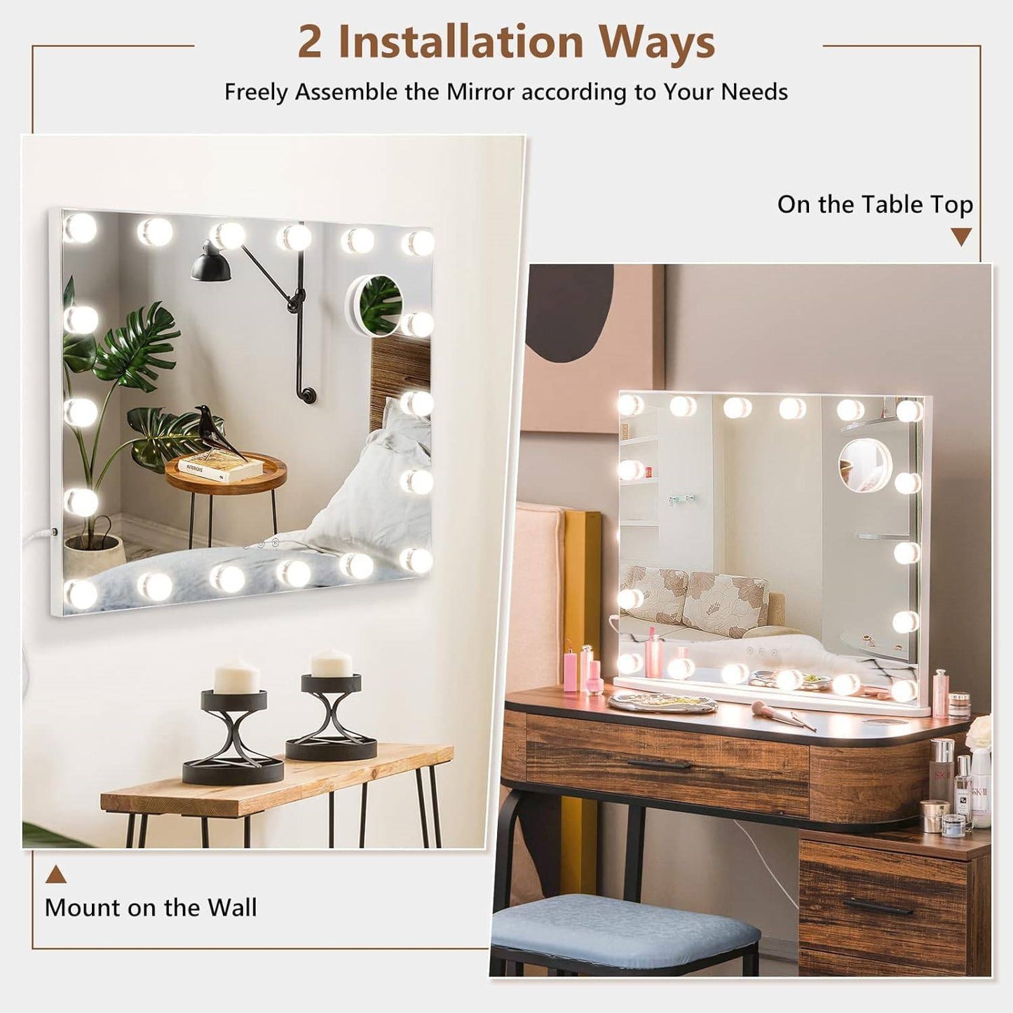 The Glow Boss Mirror- Spa Collection