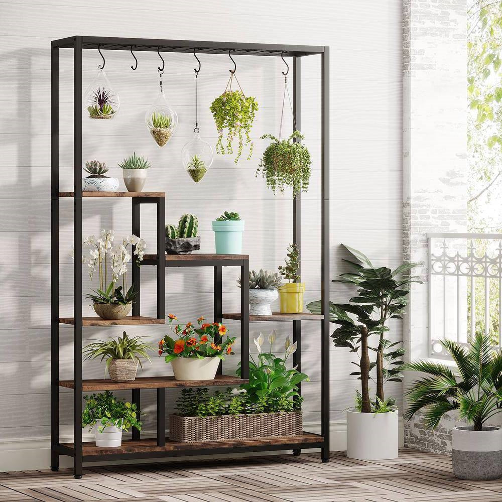 The Vertical Vibe Plant Stand- Earth Tone Collection