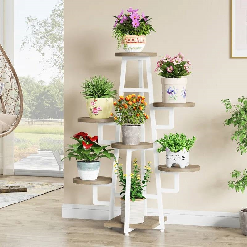 The Rise & Shine Plant Stand- Earth Tone Collection
