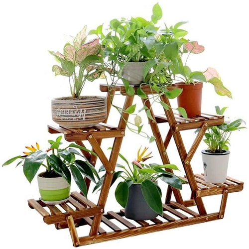 The Lotus Loft Plant Stand- Earth Tone Collection