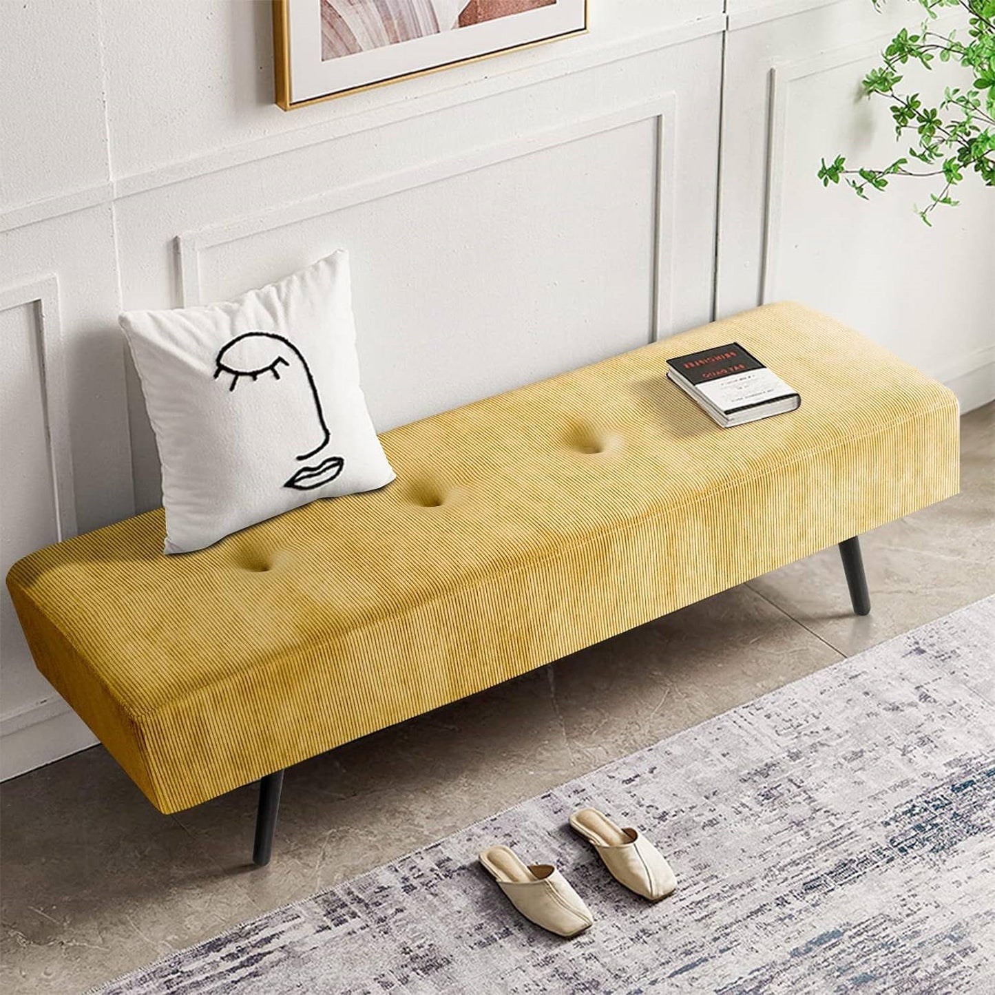 The Urban Corduroy Bench- Spa Collection