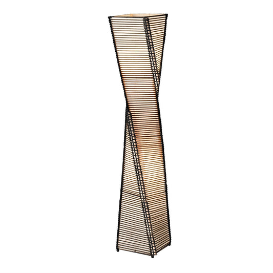 The Glow Up Sculptural Tower Floor Lamp- Earth Tone Collection