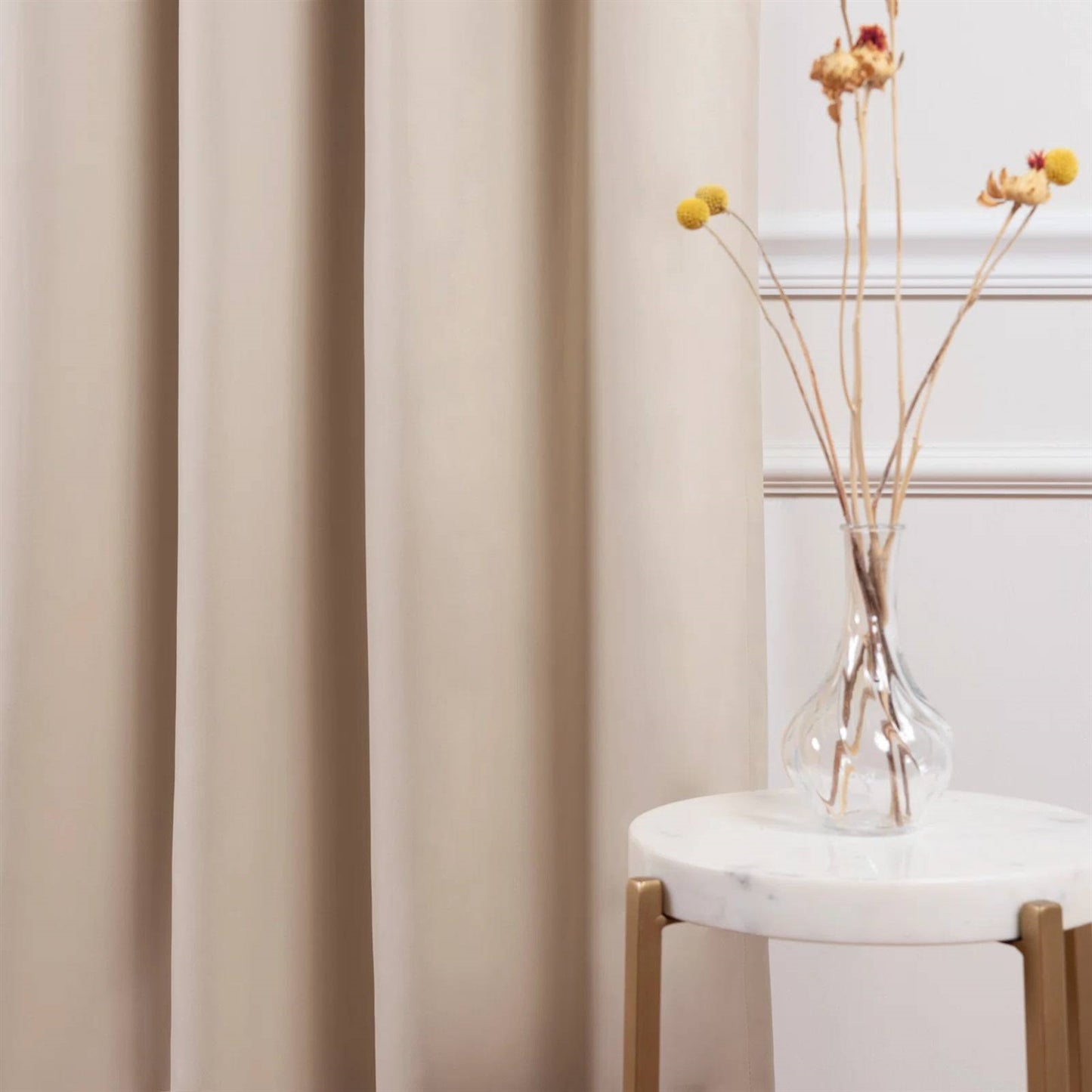 Château Chic Curtains- Earth Tone Collection