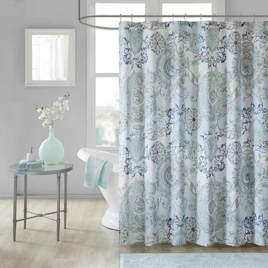 Watercolor Paisley Dream Shower Curtain- Spa Collection