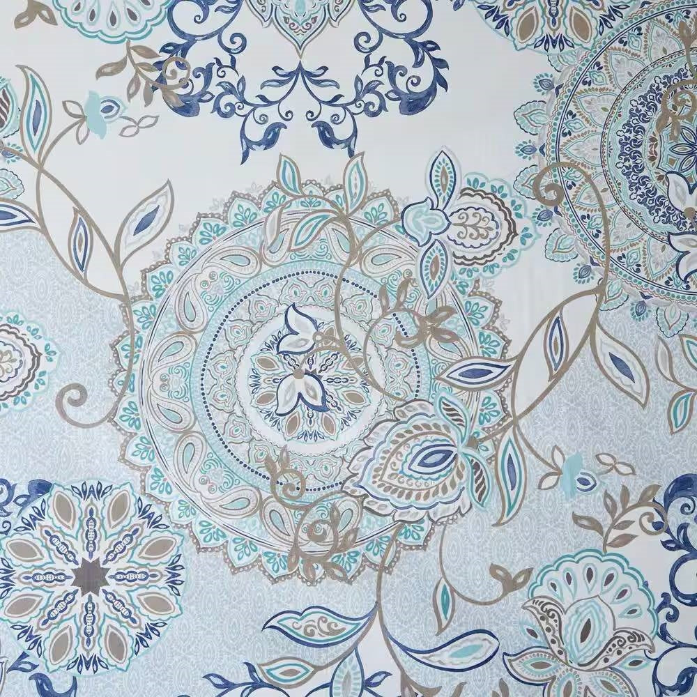 Watercolor Paisley Dream Shower Curtain- Spa Collection