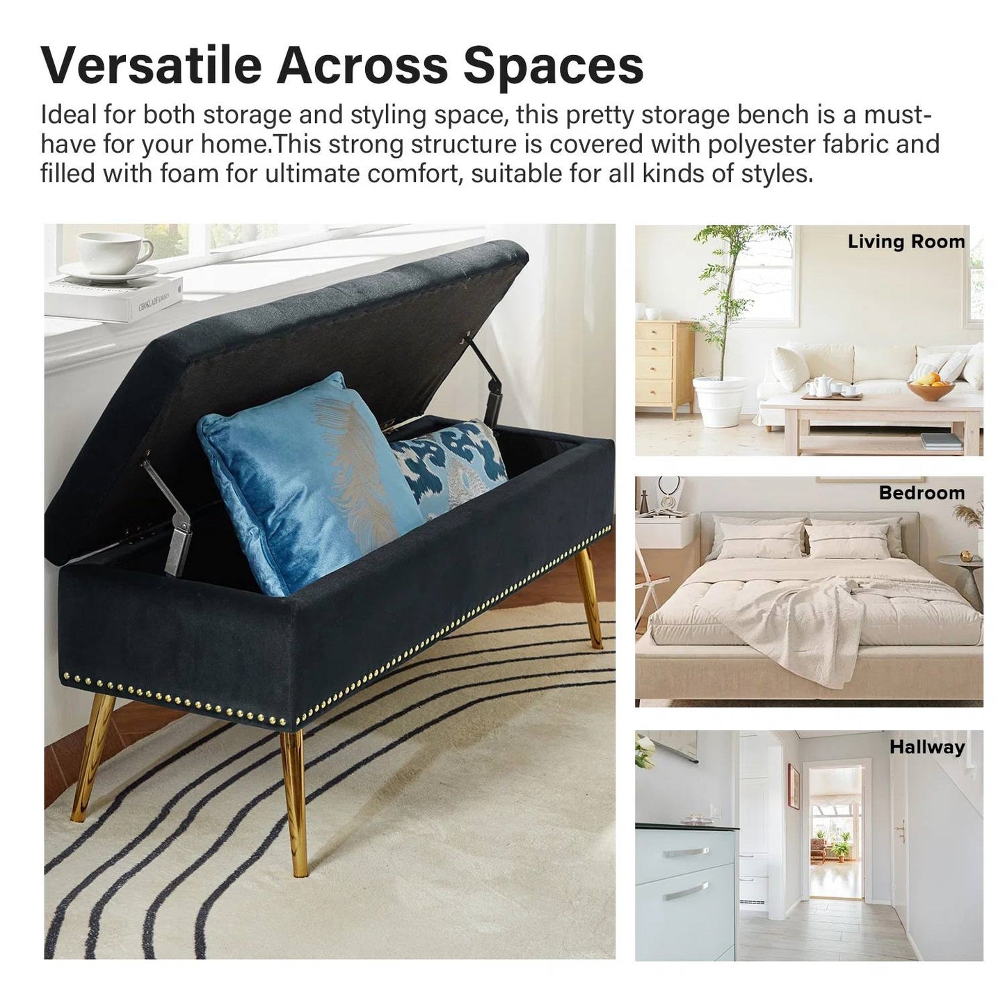 The Vogue Vault Bench- Spa Collection