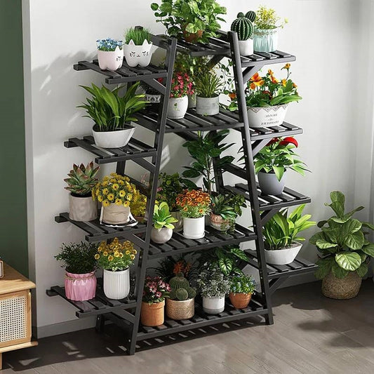 The Plant Pyramid Plant Stand- Earth Tone Collection