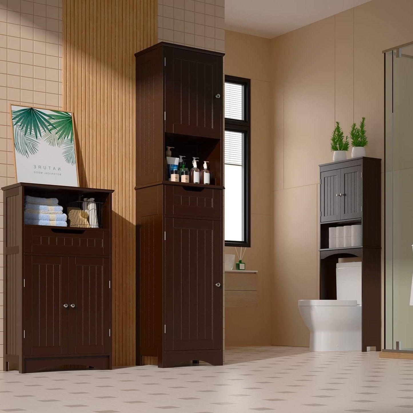 ChicSpace Linen Tower- Spa Collection