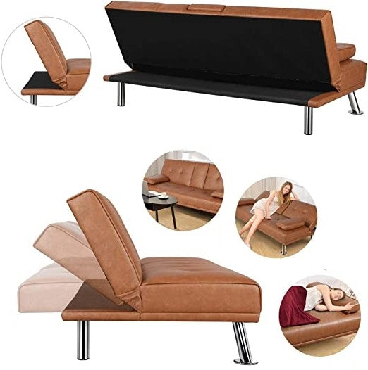 The Sip & Snooze Sofa- Earth Tone Collection