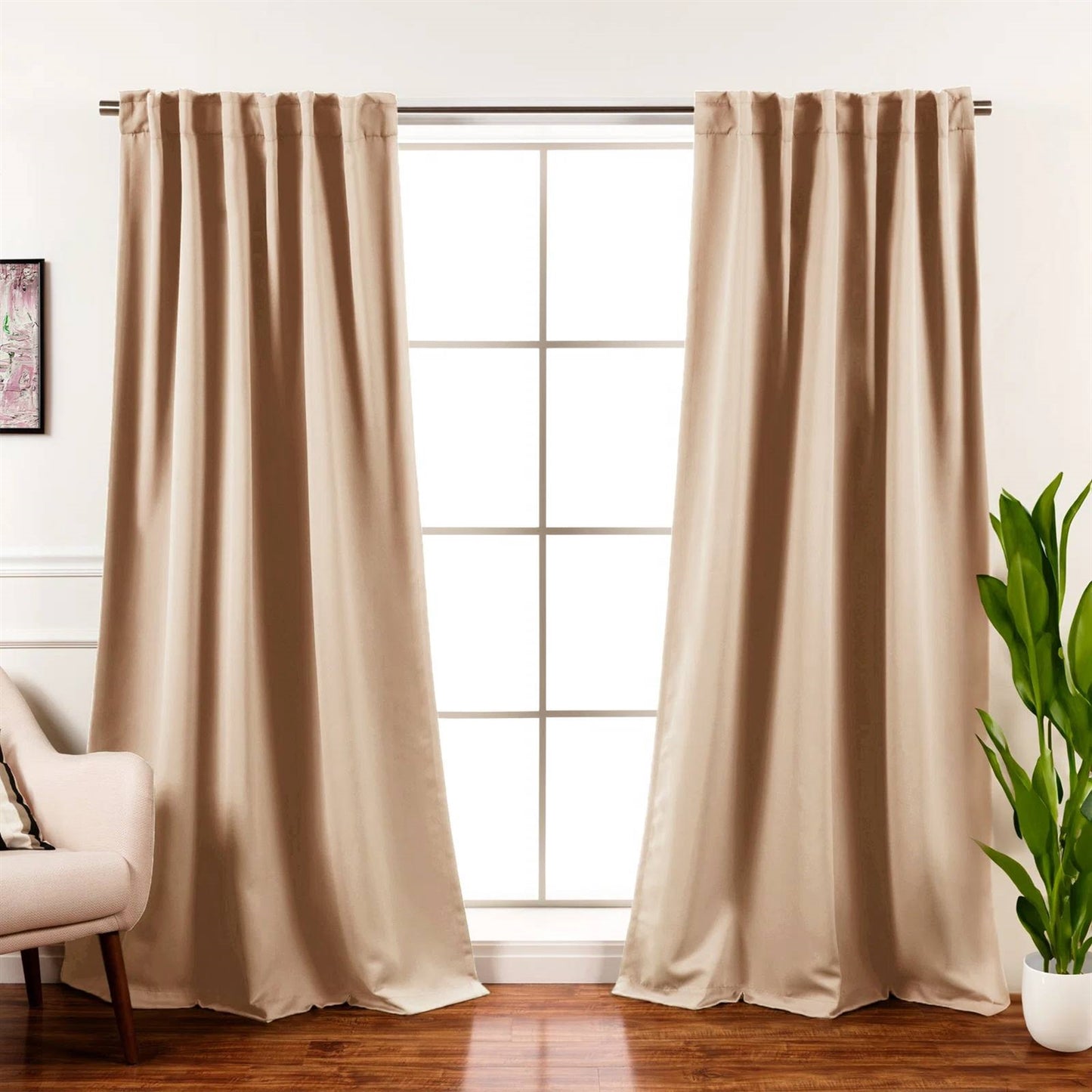 Château Chic Curtains- Earth Tone Collection