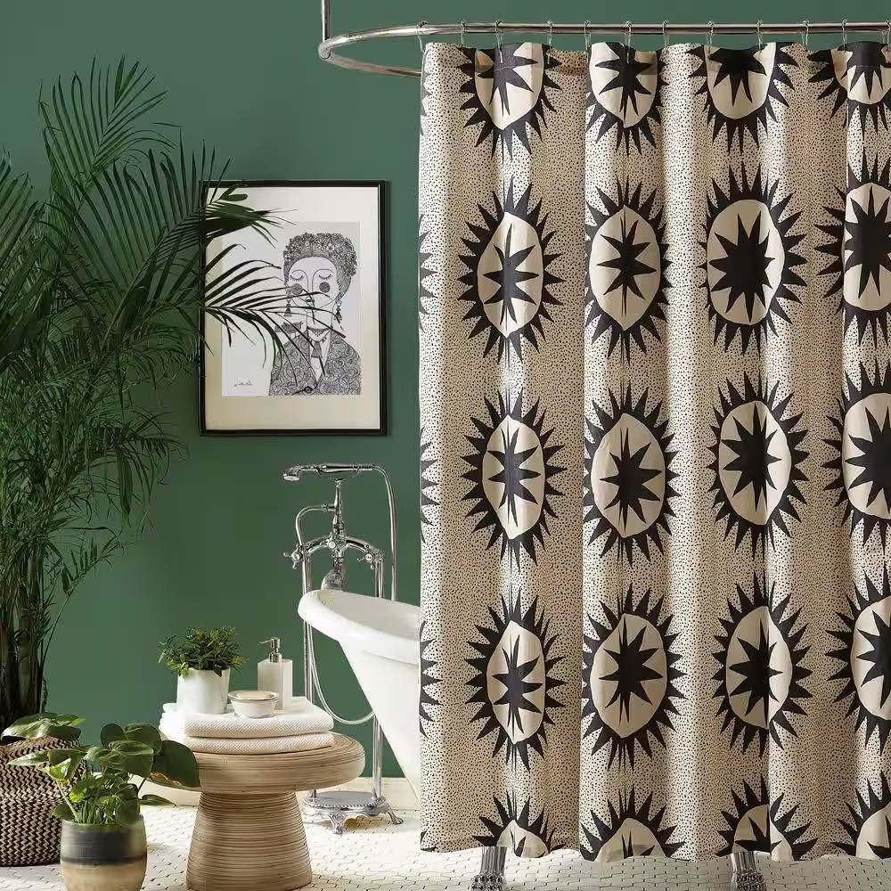 Soleil Radiance Shower Curtain- Spa Collection