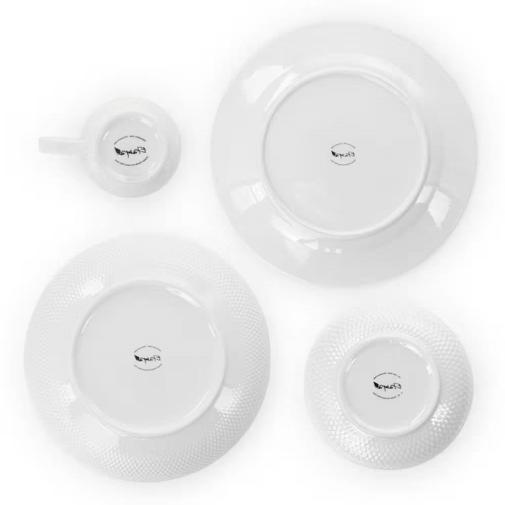 Maisy Luxe Dinnerware Set- Earth Tone Collection