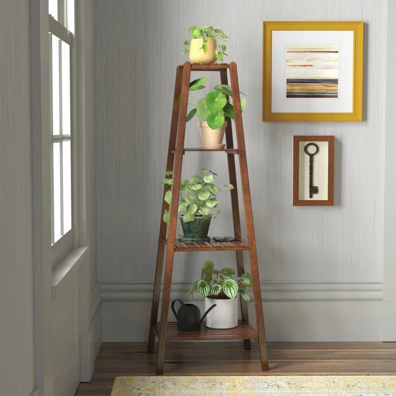 The Boho Bloom Tower Plant Stand- Earth Tone Collection