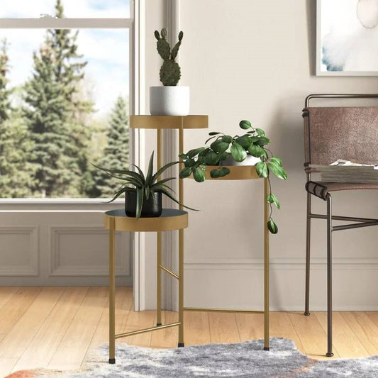 The Triple Threat Plant Stand- Earth Tone Collection