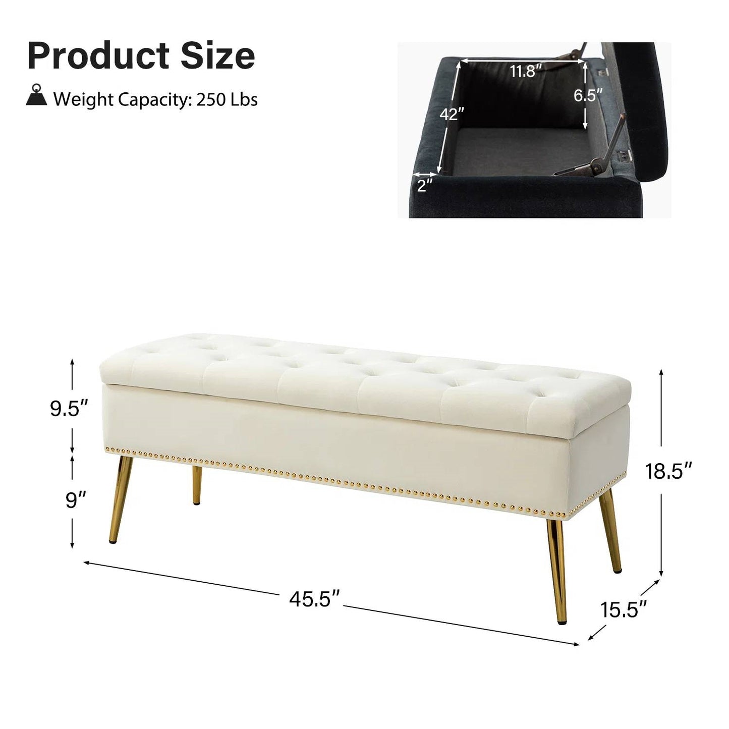 The Vogue Vault Bench- Spa Collection