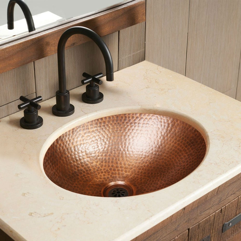 The Copper Crush Sink- Spa Collection