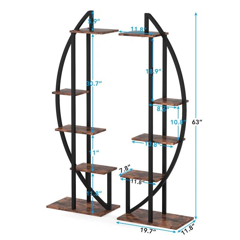 The Arcitects Plant Stands- Earth Tone Collection
