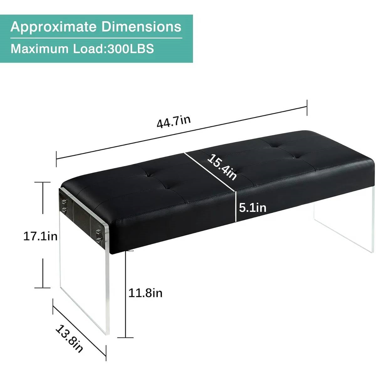 The Noir Chic Bench-Spa Collection