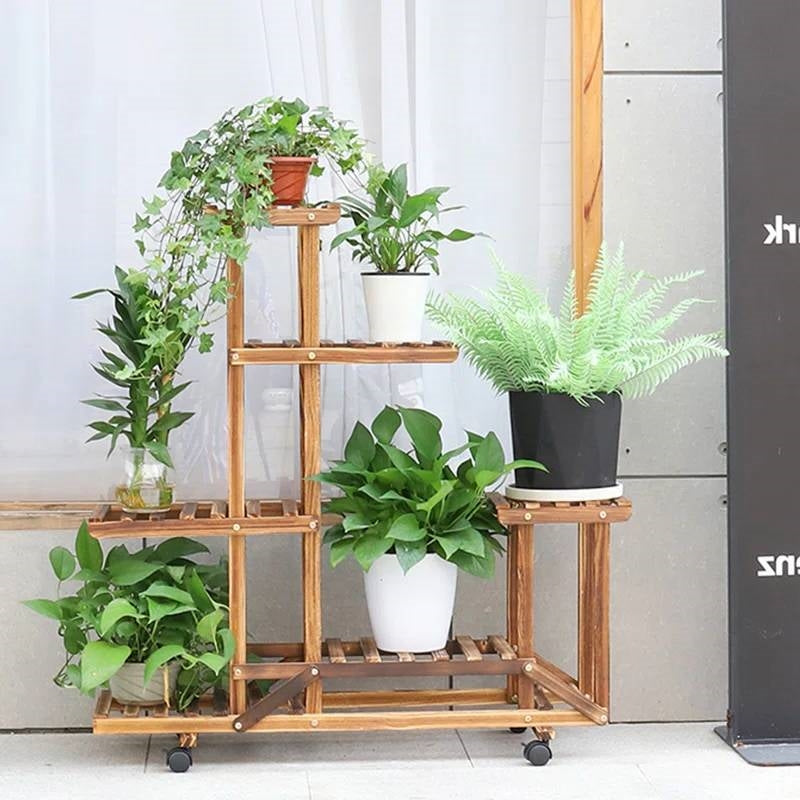 Rollin’ Roots Express Plant Stand- Earth Tone Collection