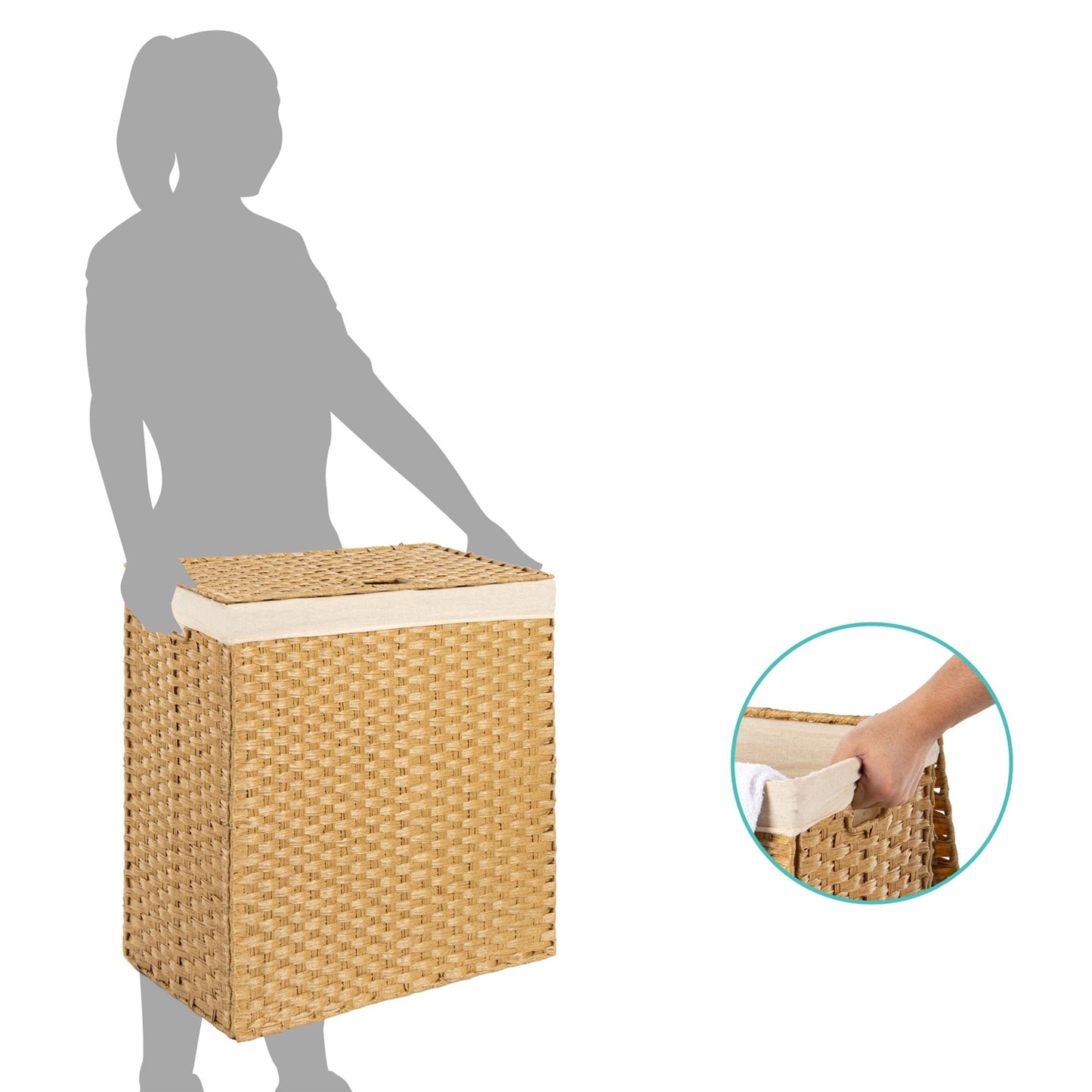 The Woven Duo Hamper- Spa Collection
